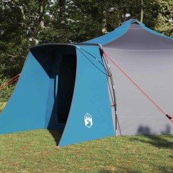 Tente Tipi avec toit Bleu 492 x 492 x 275 cm taffetas 524546524546