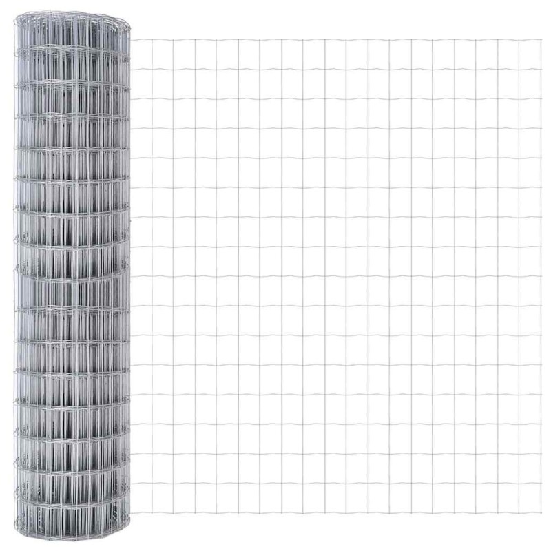 Clôture Euro 1 x 10 m Fer revêtu de PVC 524572524572