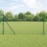 Clôture en treillis métallique Vert 10 x 1 m Acier 524577524577