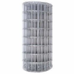 Clôture Euro 0,4 x 25 m Fer revêtu de PVC 524582524582