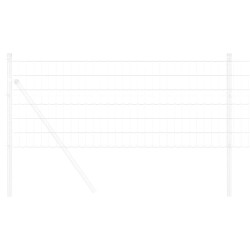 Clôture Euro 0,4 x 25 m Fer revêtu de PVC 524622524622