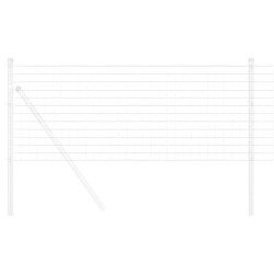 Clôture Euro 0,6 x 25 m Fer revêtu de PVC 524628524628