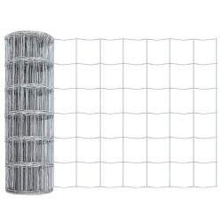 Clôture Euro 0,4 x 10 m Fer revêtu de PVC 524633524633