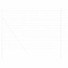 Clôture Euro 1,5 x 10 m Fer revêtu de PVC 524639524639