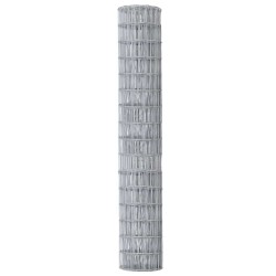Clôture Euro 1,5 x 10 m Fer revêtu de PVC 524639524639