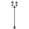 Lumière de jardin Bronze 68 x 20 x 235 cm Aluminium et verre 524693524693