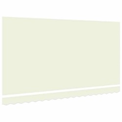 Toile de rechange pour auvent Crème 4 x 2 m Polyester 524694524694