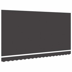 Toile de rechange pour auvent Anthracite 4 x 2 m Polyester 524696524696
