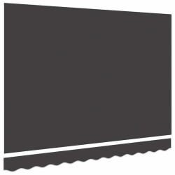 Toile de rechange pour auvent Anthracite 330 x 195 cm Polyester 524712524712