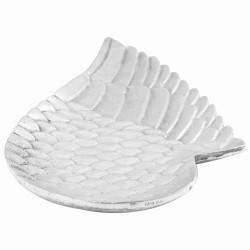 Corbeille de fruits 2 pcs Argenté 40 x 18 x 2.5 cm Aluminium 524716524716