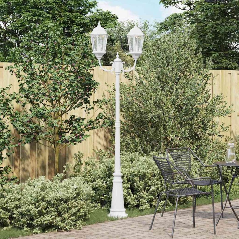 Lumière de jardin Blanc 68 x 20 x 235 cm Aluminium et verre 524723524723