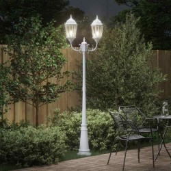 Lumière de jardin Blanc 68 x 20 x 235 cm Aluminium et verre 524723524723