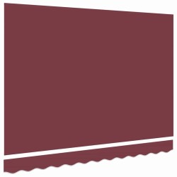 Toile de rechange pour auvent Bordeaux 280 x 195 cm Polyester 524731524731