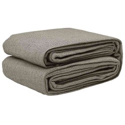 Tapis de tente Gris clair 500 x 250 cm Polyéthylène 524733524733