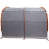 Tente avec toit Gris et orange 268 x 240 x 191 cm Polyester 524737524737