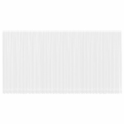 Rideau en Dentelle Floral Blanc 280 x 900 cm Polyester 524750524750