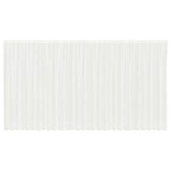 Rideau en Dentelle Floral Blanc 245 x 750 cm Polyester 524755524755