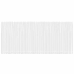 Rideau en Dentelle Floral Blanc 220 x 900 cm Polyester 524759524759