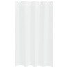 Rideau en Voile 2 pcs Blanc 175 x 140 cm Polyester 524761524761