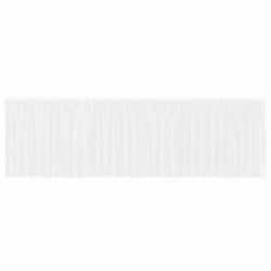 Rideau en Dentelle Floral Blanc 160 x 900 cm Polyester 524762524762