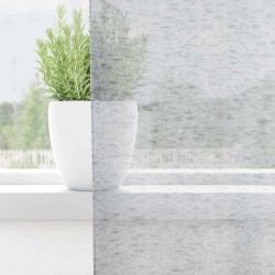 Rideau en Voile 2 pcs Gris foncé 225 x 140 cm Polyester 524766524766
