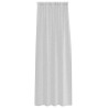 Rideau en Voile 2 pcs Gris clair 260 x 140 cm Polyester 524780524780
