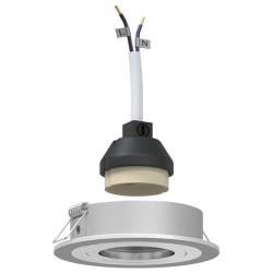Projecteur 24 pcs Argenté 9 x 9 x 2 cm Aluminium 524789524789