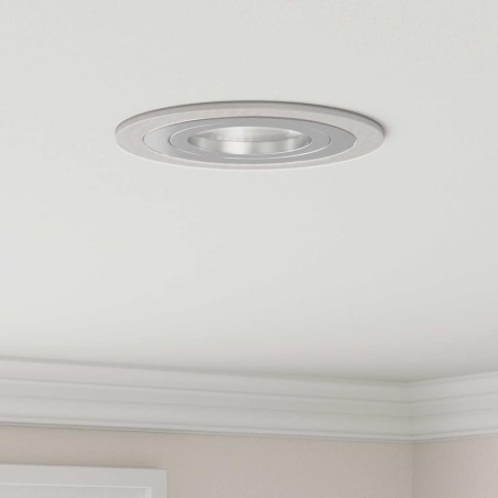 Projecteur Argenté 9 x 9 x 2 cm Aluminium 524790524790