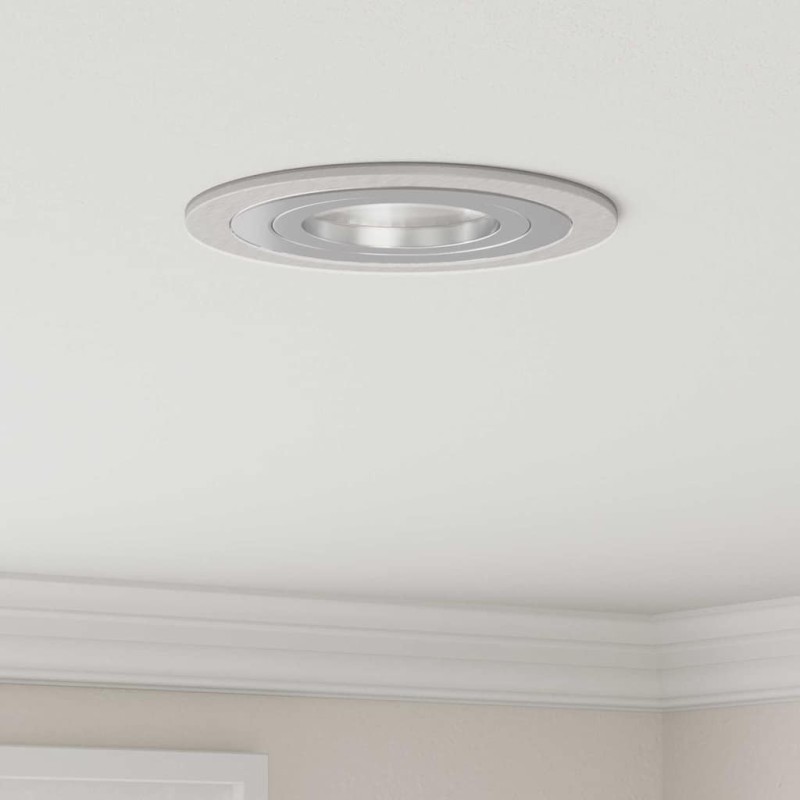 Projecteur 6 pcs Argenté 9 x 9 x 2 cm Aluminium 524791524791