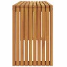 banc Huile Naturelle 110 x 30 x 45 cm Bois de teck massif 524801524801