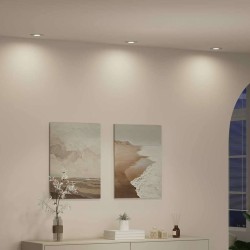 Projecteur 12 pcs Blanc 9 x 9 x 2 cm Aluminium 524808524808