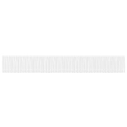 Rideau en Dentelle Floral Blanc 120 x 1200 cm Polyester 524809524809