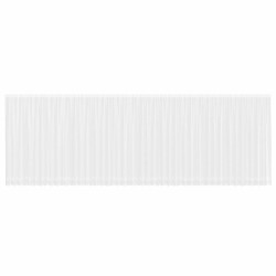 Rideau en Dentelle Floral Blanc 245 x 1200 cm Polyester 524825524825