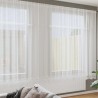 Rideau en Dentelle Floral Blanc 220 x 1200 cm Polyester 524828524828