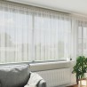Rideau en Dentelle Floral Blanc 180 x 1200 cm Polyester 524830524830
