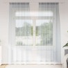Rideau en Voile 2 pcs Gris foncé 245 x 140 cm Polyester 524833524833