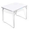 Table pliable de camping avec cadre métallique 80x60 cm 524835524835