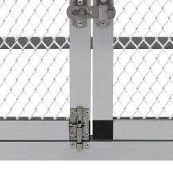 Poulailler avec rampes et nichoir Aluminium  524837524837