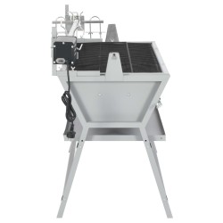 Broche à rôtir de barbecue Fer et acier inoxydable   524854524854