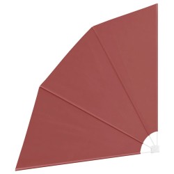 Auvent latéral pliable de balcon Terre cuite 210 x 210 cm  524860524860