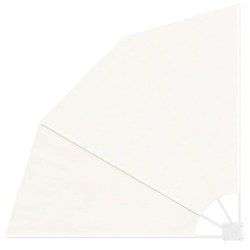 Auvent latéral pliable de balcon Crème 140x140 cm 524861524861
