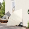 Auvent latéral pliable de balcon Crème 140x140 cm 524861524861