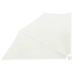 Auvent latéral pliable de balcon Crème 160 x 240 cm  524862524862