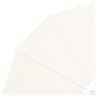 Auvent latéral pliable de balcon Crème 210 x 210 cm  524863524863