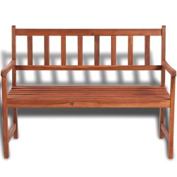 Banc de jardin 120 cm bois solide d'acacia 524869524869