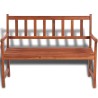 Banc de jardin 120 cm bois solide d'acacia 524869524869