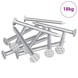 Clous pour Bois 100000 pcs Argenté Métал 524877524877