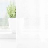 Rideau en Voile 2 pcs Blanc 175 x 140 cm Polyester 524919524919