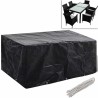 Housse de salon de jardin 8 œillets 240 x 140 x 90 cm 524925524925