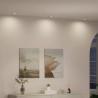 Projecteur 12 pcs Blanc 9 x 9 x 2 cm Aluminium 524926524926